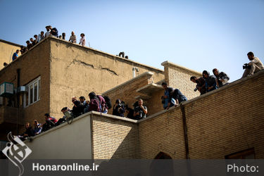 تشییع پیکر ناصر ملک مطیعی در خانه سینما