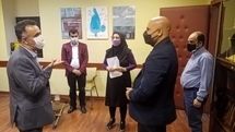 بازدید مدیر کل هنرهای نمایشی از تئاتر شهر و تماشاخانه سنگلج