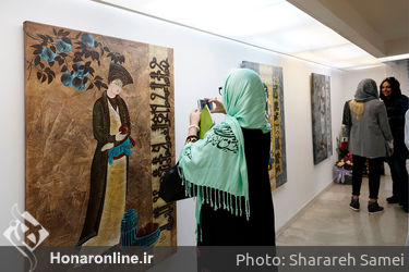 نمایشگاه نقاشی‌های  بهزاد بزرگی در گالری والی