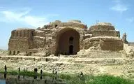 سیل در حریم درجه یک کاخ اردشیر بابکان