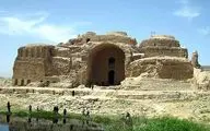 سیل در حریم درجه یک کاخ اردشیر بابکان