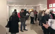 نمایشگاه آثار نقاشی آبرنگ نگاران ایران در گالری لاله