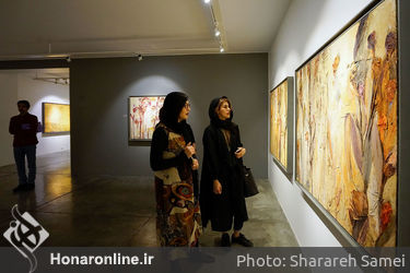 نمایشگاه نقاشی شیرین اتحادیه در گالری شیرین 