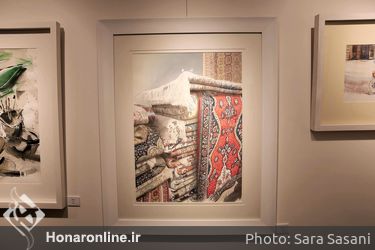 گزیده آثار بزرگان آبرنگ ایران در گالری آوای هنر