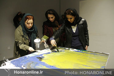 پرفورمنس  مکاشفات شخصی ‎در گالری ایرانشهر