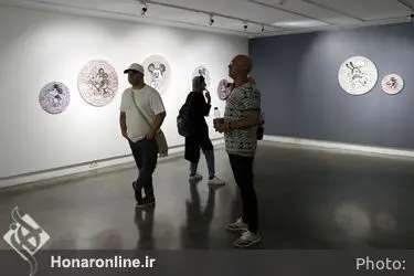 نمایشگاه نقاشی حسنا کارنما در گالری ثالث