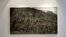 Paintings of Mount Bisotoun at Assar Gallery