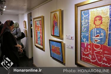 نمایشگاه نقاشی‌های علی قهرمانی در گالری سیحون