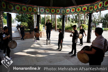 اجرای بیست و نهمین آیین تعزیه در فرهنگسرای خاوران