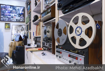 عیادت و تجلیل از استاد موسیقی عبدالوهاب شهیدی