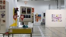 Pejman Foundation displaying Sacred Defense art in France
