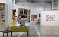 Pejman Foundation displaying Sacred Defense art in France
