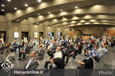 افتتاحیه نمایشگاه آثار برگزیده نخستین جایزه سال سهراب سپهری