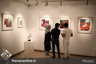 نمایشگاه آثاری از مهدی سحابی در گالری آتبین