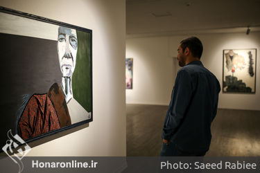 افتتاحیه نمایشگاه آثار رهام صانعی در گالری آریانا
