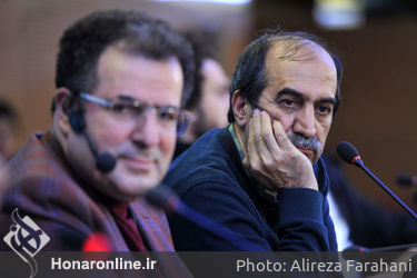 نشست‌ خبری فیلم سینمایی ترومای سرخ در روز دهم جشنواره فیلم فجر در کاخ جشنواره (2)