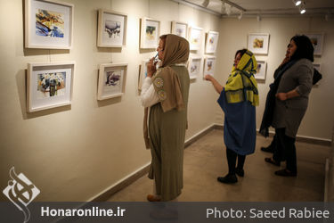 نمایشگاه نقاشی آناهیتا ابوترابی در گالری گلستان 