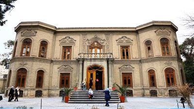 Heydari’s glassware on display at Iran’s Abgineh Museum