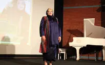بزرگداشت استاد ملیحه سعیدی در خانه هنرمندان