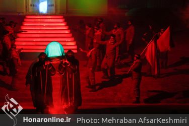نمایش میدانی «جان فدا» در بوستان ولایت تهران
