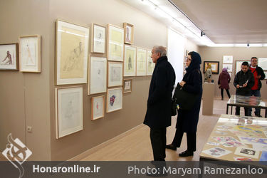 نمایشگاه آثار بیژن صفاری در گالری دستان+2