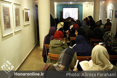 آیین نکوداشت بانوان خوشنویس ایران در موزه امام علی‎