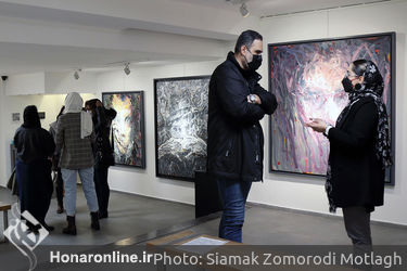 نمایشگاه آثار علیرضا آسانلو در گالری مژده 