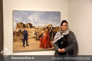 نمایشگاه آثار ماندانا کسرایی و پریسا شیرزادی در گالری آس