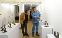 نمایشگاه مجسمه های سنگی 