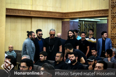 مراسم ختم زنده‌یاد بهنام صفوی در مسجد جامع شهرک غرب