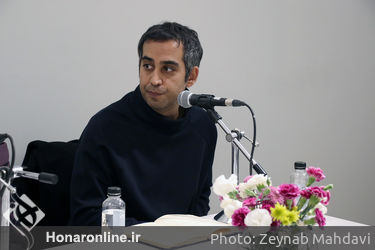 شکان زهرایی پنجمین روز نشست "هفته هنر تیر " در کافه گودو یاس