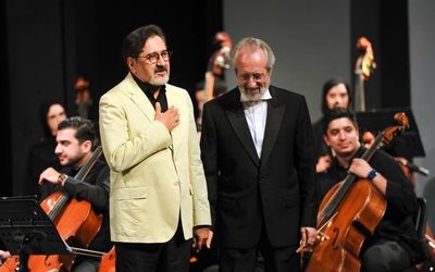کنسرت ارکستر ملی ایران به خوانندگی حسام الدین سراج