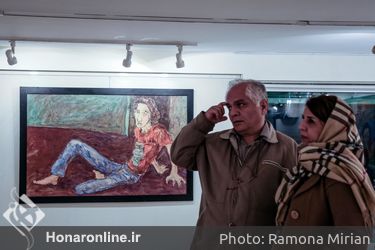 نمایشگاه نقاشی‌های آسیه رمضانی در گالری گلستان