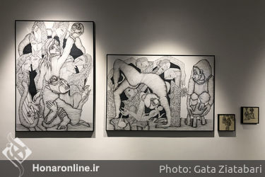 نمایشگاه آثار مانیا جلالی‌فراهانی در گالری نگر