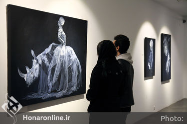 نمایشگاه نقاشی‌های محمد طباطبایی در گالری شیرین