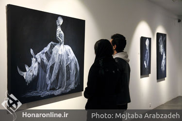 نمایشگاه نقاشی‌های محمد طباطبایی در گالری شیرین