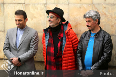 کاشت نهال توسط هنرمندان در فرهنگسرای نیاوران
