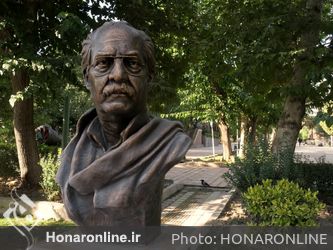 رونمائی از سردیس هنرمندان معاصر در باغ هنرمندان