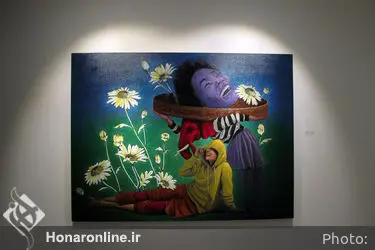 نمایشگاه آثار بارانا سعادت در گالری شیرین