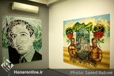 نمایشگاه نقاشی رسول سلطانی در گالری طراحان آزاد