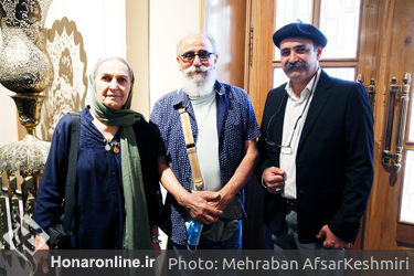 رونمایی از اثر ناتمام ایران درودی 