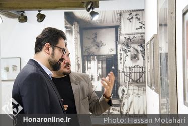 بازديد معاون هنري وزارت ارشاد اسلامي از نمايشگاه اتو واگنر 