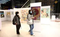 نمایشگاه «اسب و حیوانات هم‌زیست» در گالری هفتا