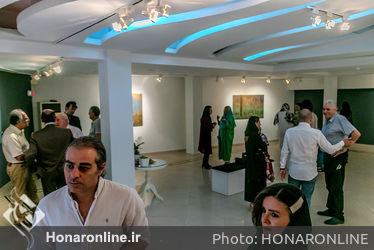 نمایشگاه نقاشی نسرین مروج در گالری شکوه