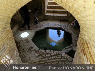 حوض یکی از عناصر معماری ایرانی
