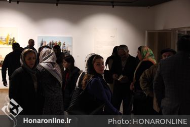 نمایشگاه آثار ماندانا کسرایی و پریسا شیرزادی در گالری آس