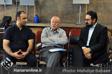 تمرین ارکستر سازهای ملی به رهبری فرهاد فخرالدینی