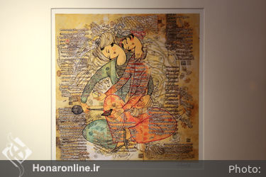 نمایشگاه آثار زنده یاد صادق تبریزی درنگارخانه بهنام دهش پور