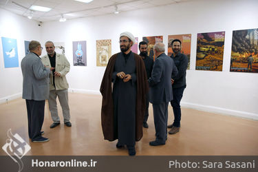 افتتاحیه نمایشگاه دفاع مقدس در خانه هنرمندان