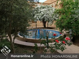 حوض یکی از عناصر معماری ایرانی